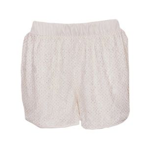 FOREVER 21 Gold Beaded & Lace Shorts